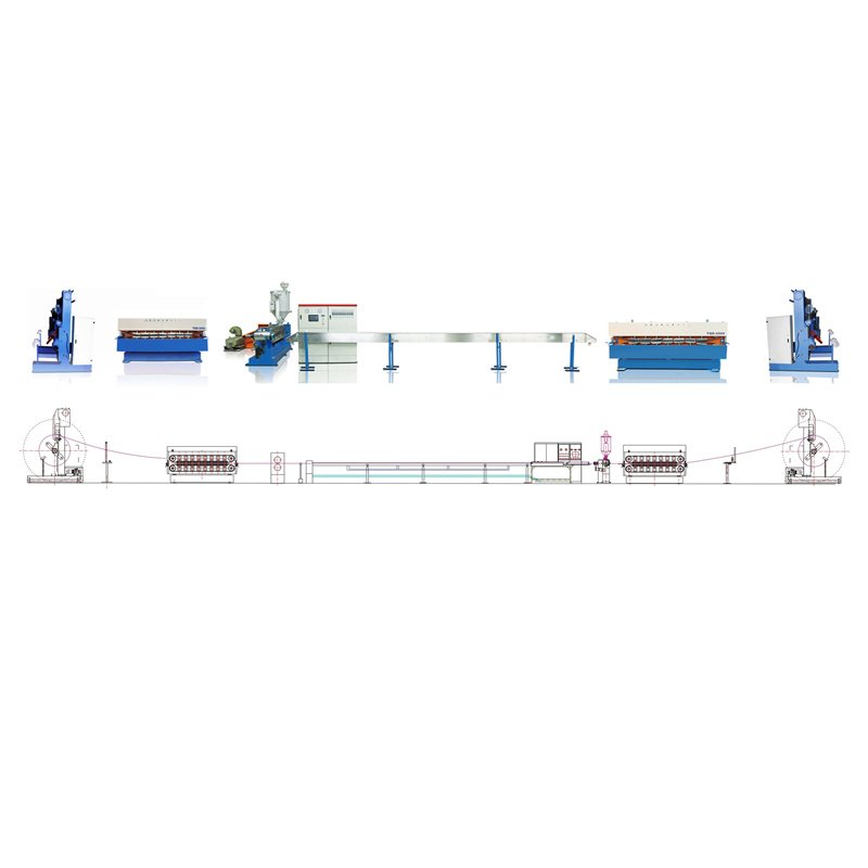 電力電纜押出生產線